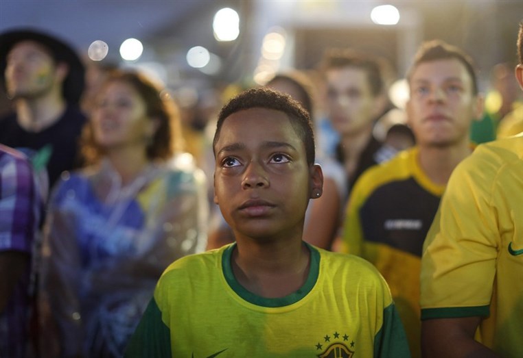 Emotionally Distressed Brazil Fans